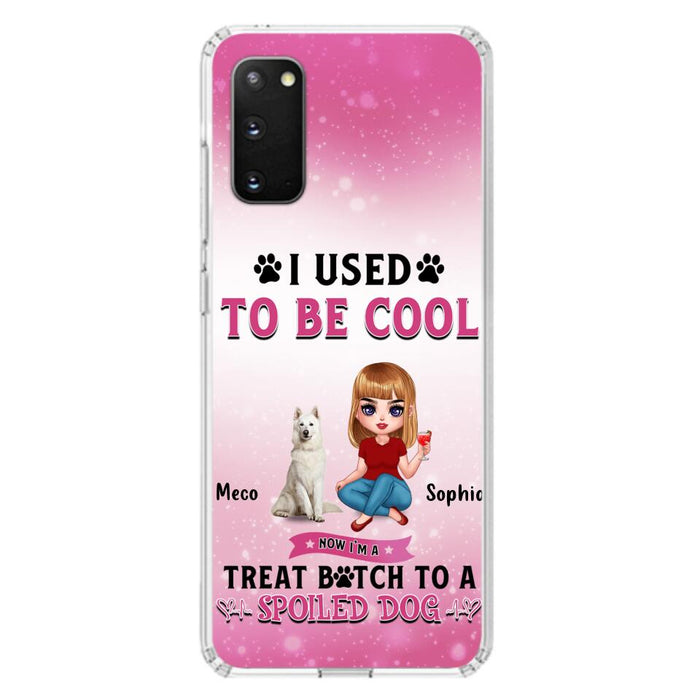 Custom Personalized Dog Mom Phone Case - Gift Idea For Dog Lover - I Used To Be Cool - Up to 5 Dogs - Case For iPhone And Samsung