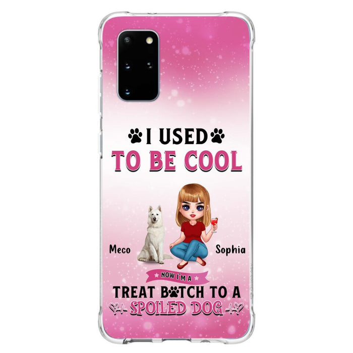 Custom Personalized Dog Mom Phone Case - Gift Idea For Dog Lover - I Used To Be Cool - Up to 5 Dogs - Case For iPhone And Samsung