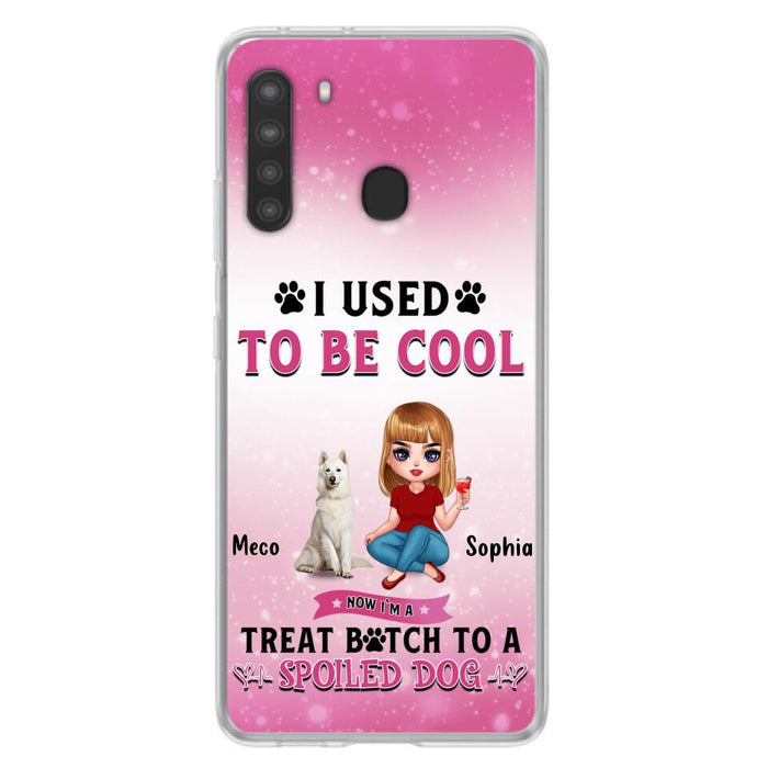 Custom Personalized Dog Mom Phone Case - Gift Idea For Dog Lover - I Used To Be Cool - Up to 5 Dogs - Case For iPhone And Samsung