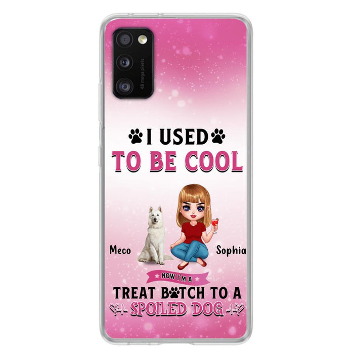 Custom Personalized Dog Mom Phone Case - Gift Idea For Dog Lover - I Used To Be Cool - Up to 5 Dogs - Case For iPhone And Samsung