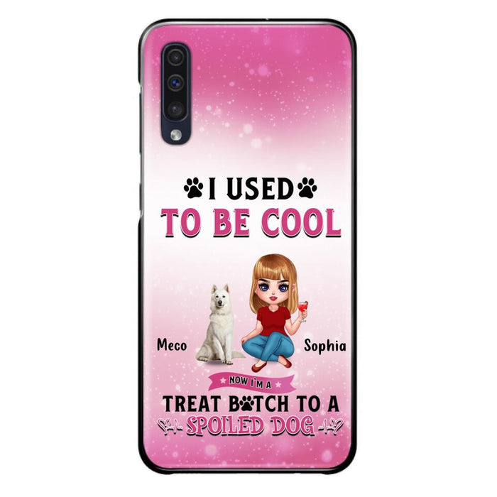 Custom Personalized Dog Mom Phone Case - Gift Idea For Dog Lover - I Used To Be Cool - Up to 5 Dogs - Case For iPhone And Samsung