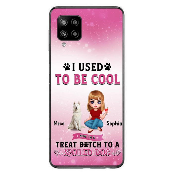 Custom Personalized Dog Mom Phone Case - Gift Idea For Dog Lover - I Used To Be Cool - Up to 5 Dogs - Case For iPhone And Samsung