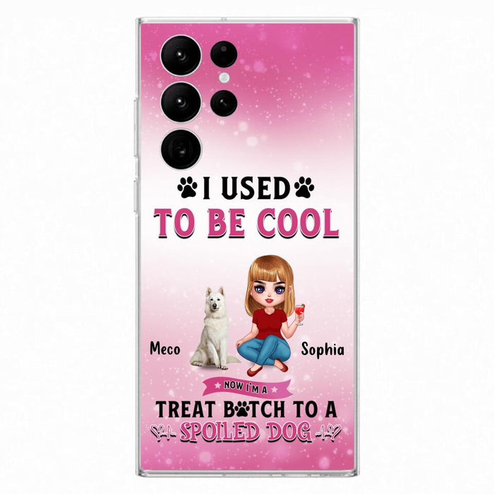 Custom Personalized Dog Mom Phone Case - Gift Idea For Dog Lover - I Used To Be Cool - Up to 5 Dogs - Case For iPhone And Samsung