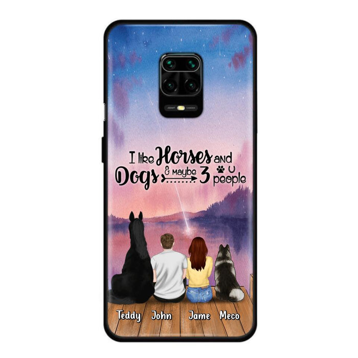 Custom Personalized Horse Dog Parents Phone Case - Forever In My Heart - Case For Xiaomi, Oppo And Huawei