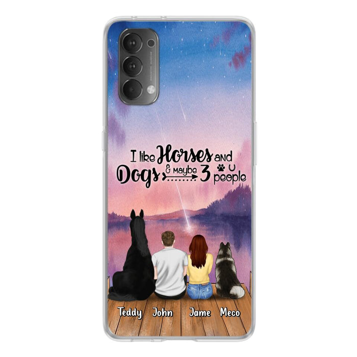 Custom Personalized Horse Dog Parents Phone Case - Forever In My Heart - Case For Xiaomi, Oppo And Huawei