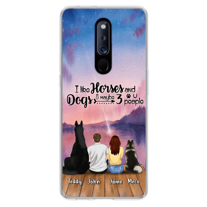 Custom Personalized Horse Dog Parents Phone Case - Forever In My Heart - Case For Xiaomi, Oppo And Huawei