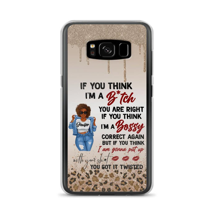 Custom Personalized Someone Called Me A Bitch Phone Case - Case For iPhone and Samsung Models