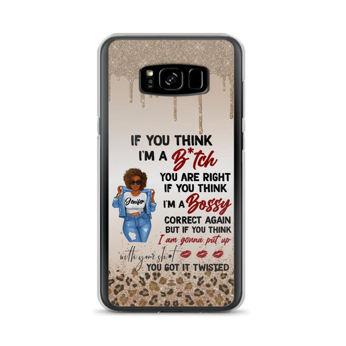 Custom Personalized Someone Called Me A Bitch Phone Case - Case For iPhone and Samsung Models