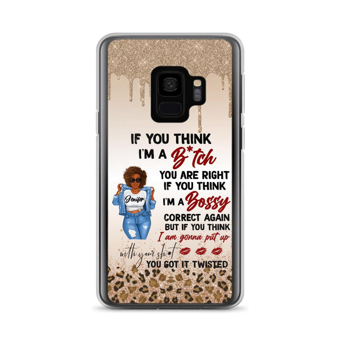 Custom Personalized Someone Called Me A Bitch Phone Case - Case For iPhone and Samsung Models