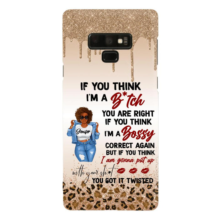 Custom Personalized Someone Called Me A Bitch Phone Case - Case For iPhone and Samsung Models