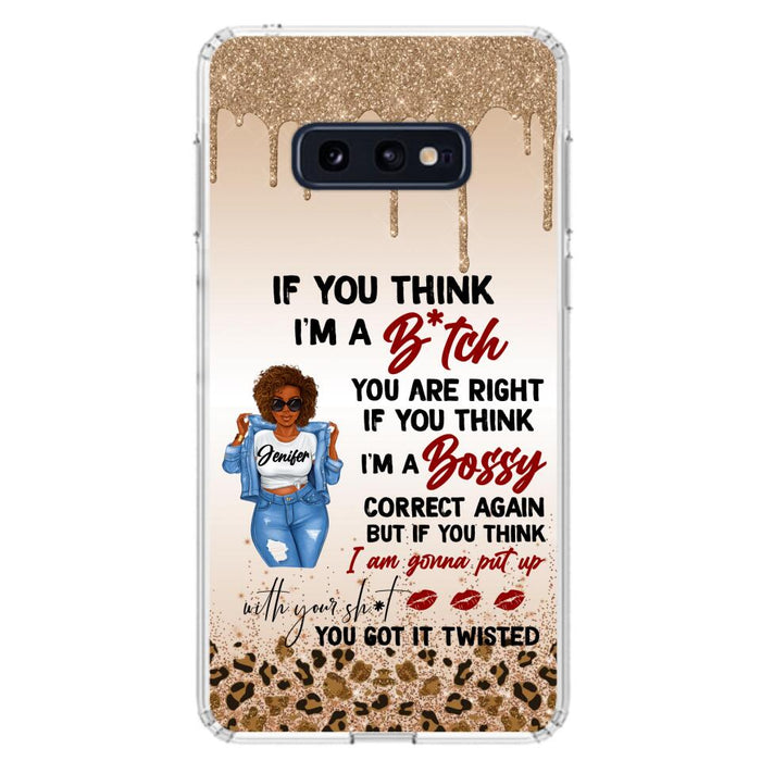 Custom Personalized Someone Called Me A Bitch Phone Case - Case For iPhone and Samsung Models