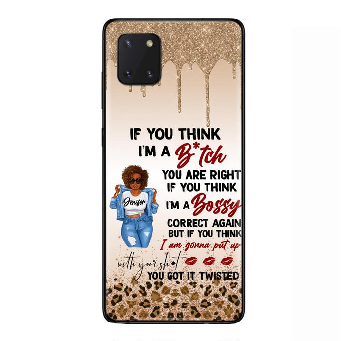 Custom Personalized Someone Called Me A Bitch Phone Case - Case For iPhone and Samsung Models