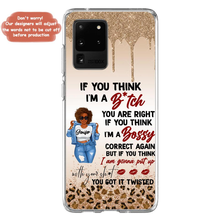 Custom Personalized Someone Called Me A Bitch Phone Case - Case For iPhone and Samsung Models