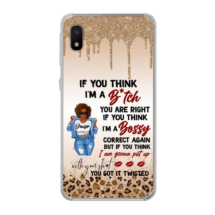 Custom Personalized Someone Called Me A Bitch Phone Case - Case For iPhone and Samsung Models