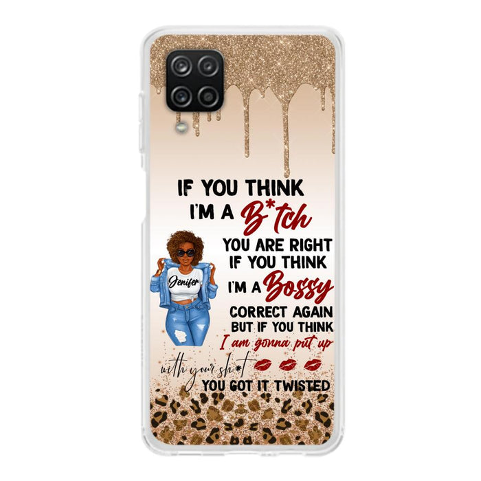 Custom Personalized Someone Called Me A Bitch Phone Case - Case For iPhone and Samsung Models