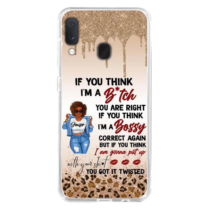 Custom Personalized Someone Called Me A Bitch Phone Case - Case For iPhone and Samsung Models