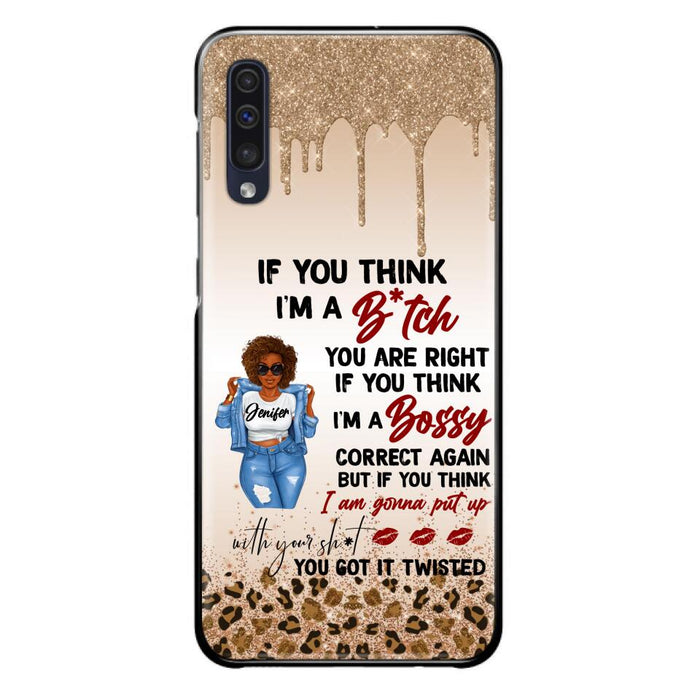 Custom Personalized Someone Called Me A Bitch Phone Case - Case For iPhone and Samsung Models