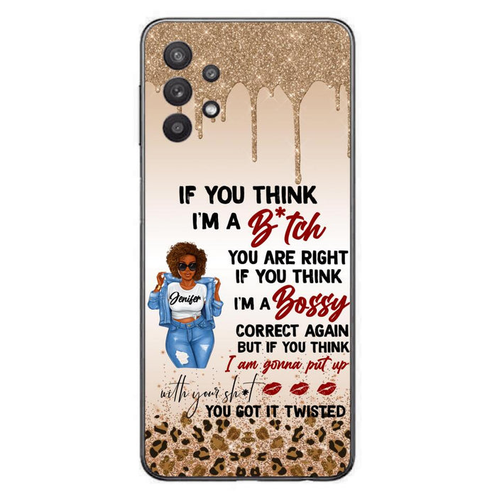 Custom Personalized Someone Called Me A Bitch Phone Case - Case For iPhone and Samsung Models