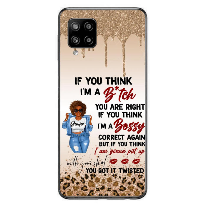 Custom Personalized Someone Called Me A Bitch Phone Case - Case For iPhone and Samsung Models