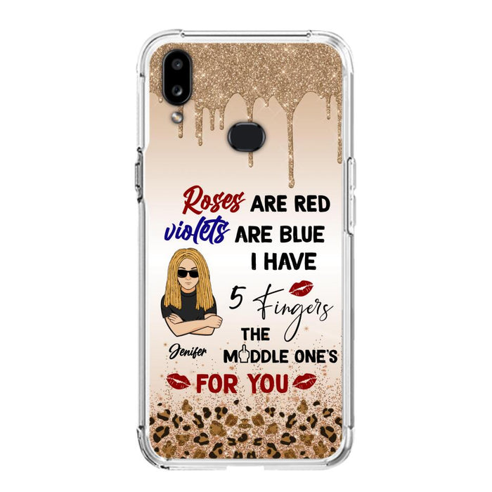 Custom Personalized iPhone and Samsung Case - Gift For Birthday/ Friends - Rose Are Red, Violets Are Blue