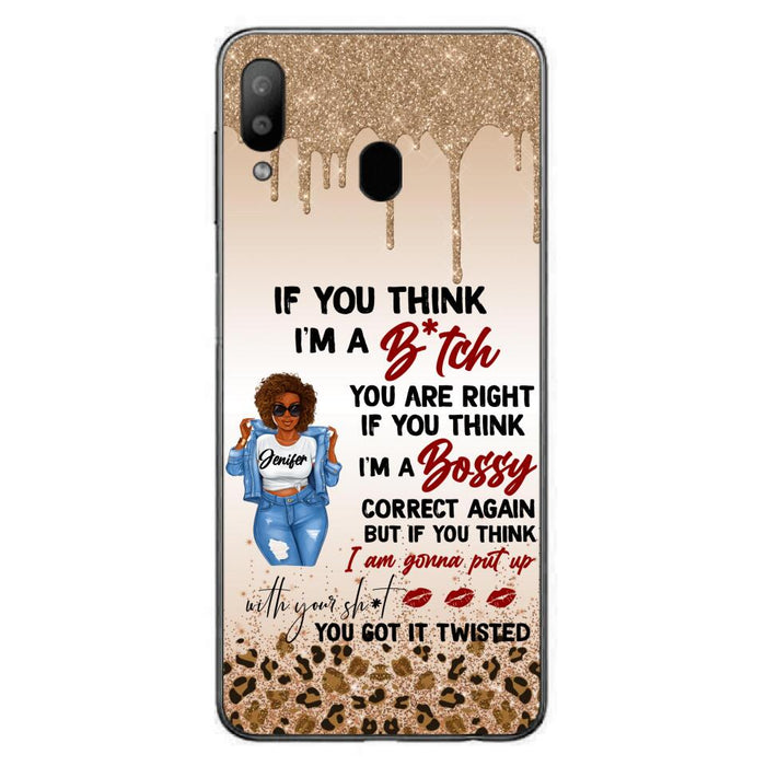 Custom Personalized Someone Called Me A Bitch Phone Case - Case For iPhone and Samsung Models