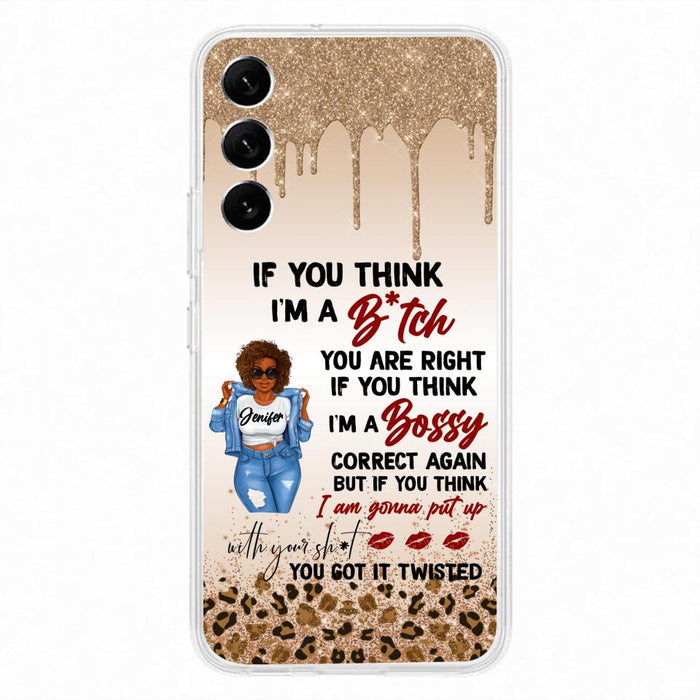 Custom Personalized Someone Called Me A Bitch Phone Case - Case For iPhone and Samsung Models