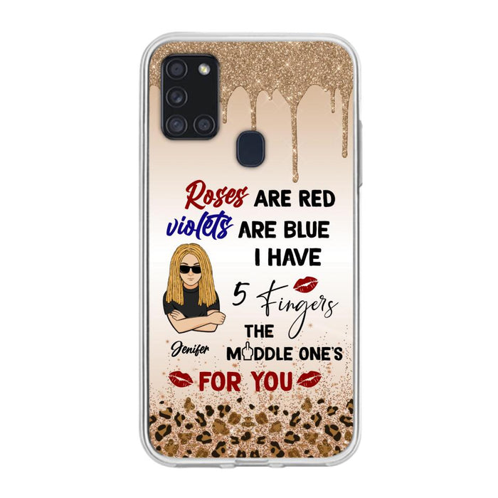 Custom Personalized iPhone and Samsung Case - Gift For Birthday/ Friends - Rose Are Red, Violets Are Blue