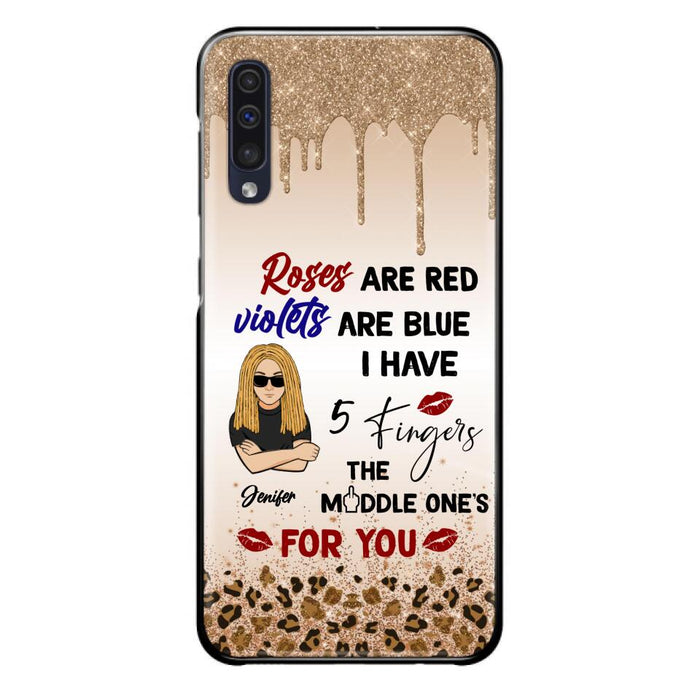 Custom Personalized iPhone and Samsung Case - Gift For Birthday/ Friends - Rose Are Red, Violets Are Blue