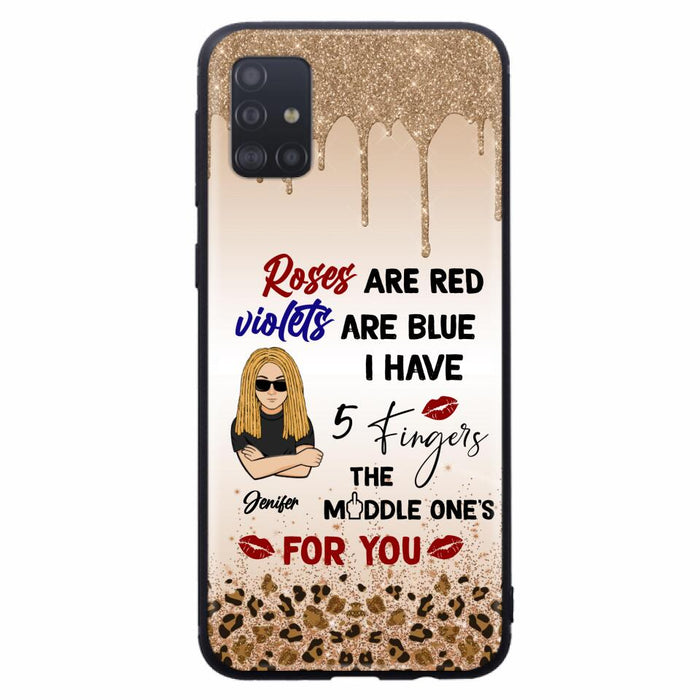 Custom Personalized iPhone and Samsung Case - Gift For Birthday/ Friends - Rose Are Red, Violets Are Blue