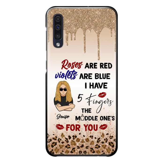 Custom Personalized iPhone and Samsung Case - Gift For Birthday/ Friends - Rose Are Red, Violets Are Blue