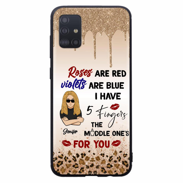 Custom Personalized iPhone and Samsung Case - Gift For Birthday/ Friends - Rose Are Red, Violets Are Blue