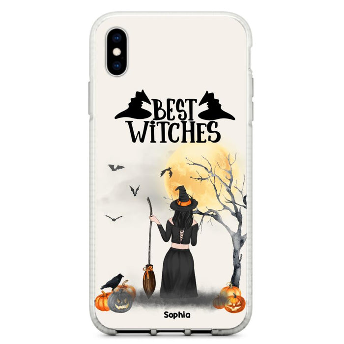 Custom Personalized Witchy Friends Phone Case - Gift For Best Friends with up to 3 Witches - Best Witches