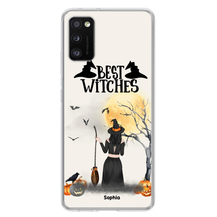 Custom Personalized Witchy Friends Phone Case - Gift For Best Friends with up to 3 Witches - Best Witches