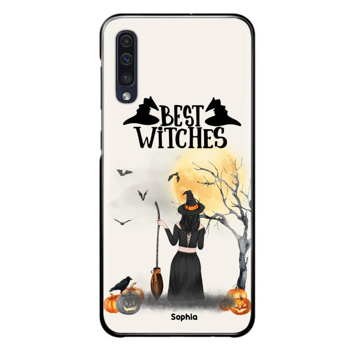 Custom Personalized Witchy Friends Phone Case - Gift For Best Friends with up to 3 Witches - Best Witches