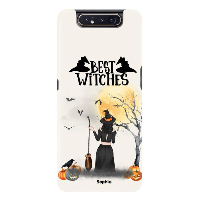 Custom Personalized Witchy Friends Phone Case - Gift For Best Friends with up to 3 Witches - Best Witches