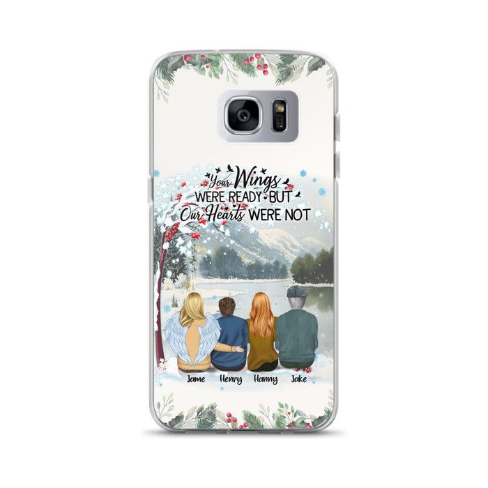 Custom Personalized Family Phone Case - Best Gift For Family - I Know Heaven Is A Beautiful Place Because They Have My Dad - Case For Iphone/Samsung