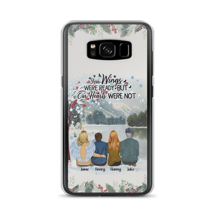 Custom Personalized Family Phone Case - Best Gift For Family - I Know Heaven Is A Beautiful Place Because They Have My Dad - Case For Iphone/Samsung