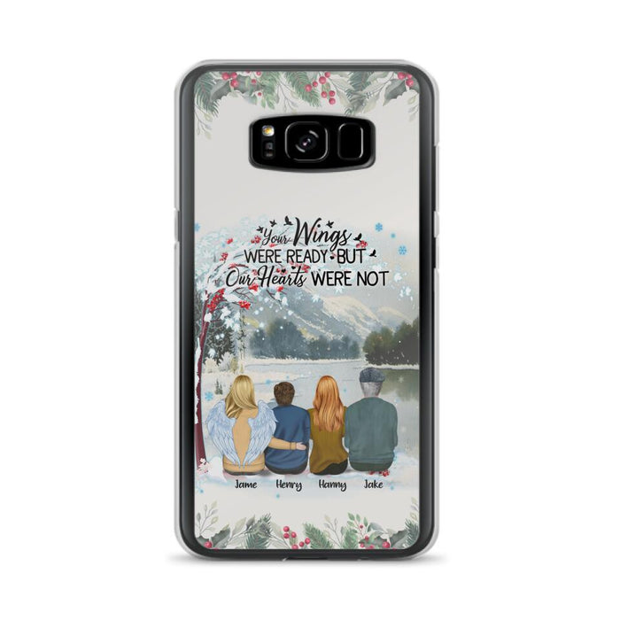 Custom Personalized Family Phone Case - Best Gift For Family - I Know Heaven Is A Beautiful Place Because They Have My Dad - Case For Iphone/Samsung