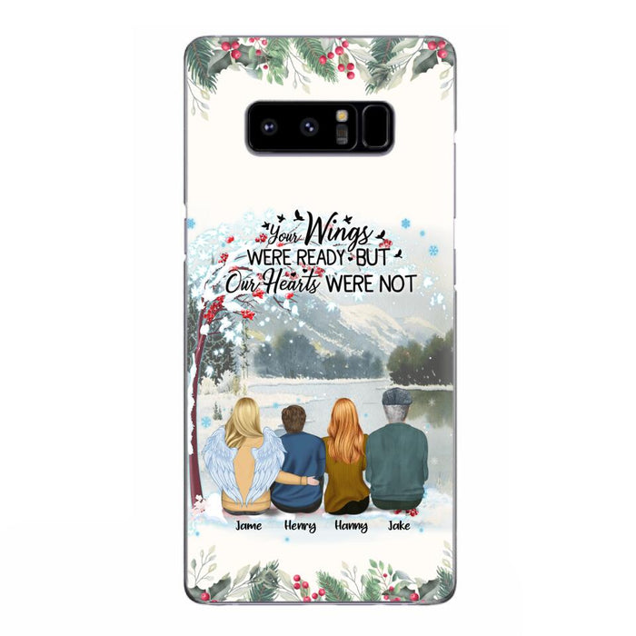 Custom Personalized Family Phone Case - Best Gift For Family - I Know Heaven Is A Beautiful Place Because They Have My Dad - Case For Iphone/Samsung