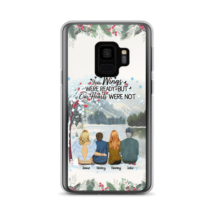 Custom Personalized Family Phone Case - Best Gift For Family - I Know Heaven Is A Beautiful Place Because They Have My Dad - Case For Iphone/Samsung