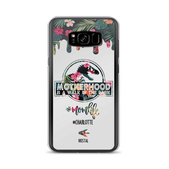 Custom Personalized Mama Dinosaur Phone Case - Best Gift For Mothers - For iPhone And Samsung Phone Case - 2QCGS1