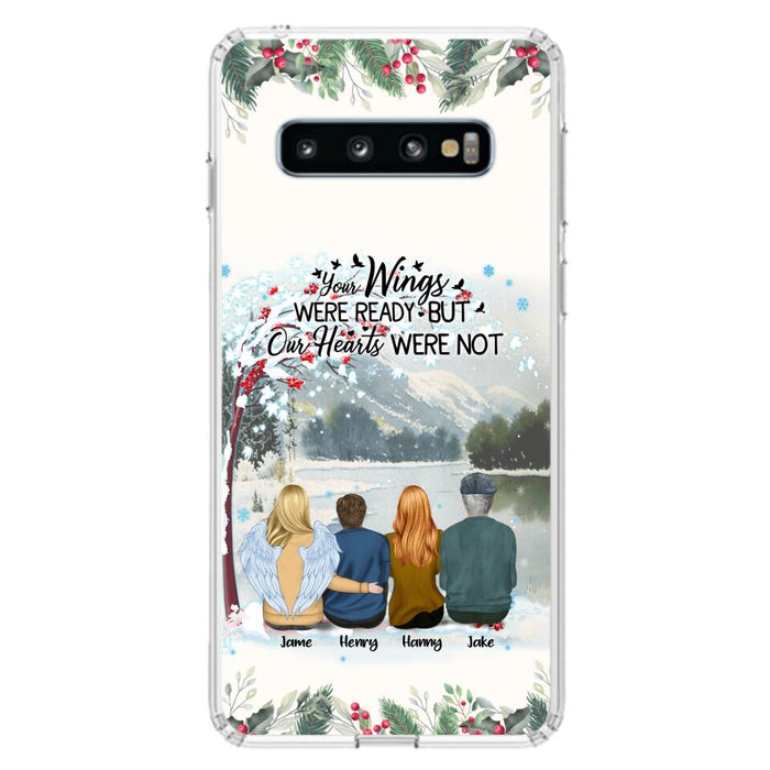 Custom Personalized Family Phone Case - Best Gift For Family - I Know Heaven Is A Beautiful Place Because They Have My Dad - Case For Iphone/Samsung