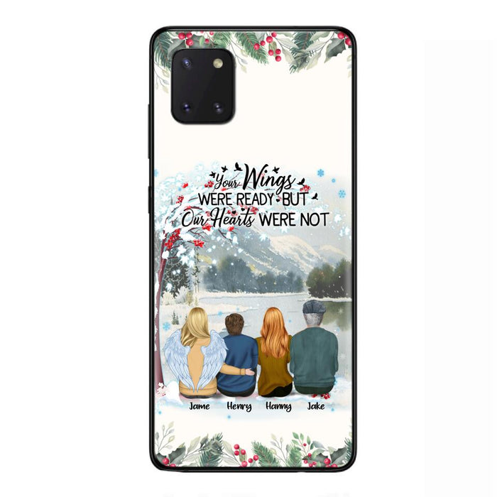 Custom Personalized Family Phone Case - Best Gift For Family - I Know Heaven Is A Beautiful Place Because They Have My Dad - Case For Iphone/Samsung