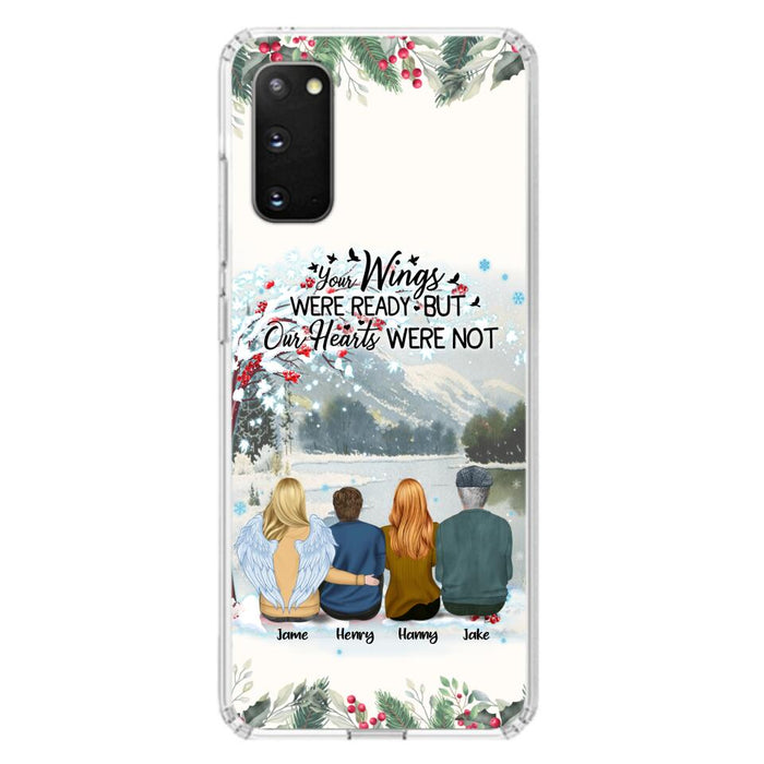 Custom Personalized Family Phone Case - Best Gift For Family - I Know Heaven Is A Beautiful Place Because They Have My Dad - Case For Iphone/Samsung