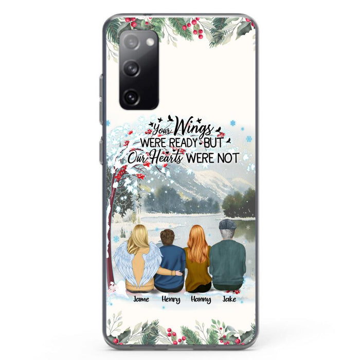 Custom Personalized Family Phone Case - Best Gift For Family - I Know Heaven Is A Beautiful Place Because They Have My Dad - Case For Iphone/Samsung