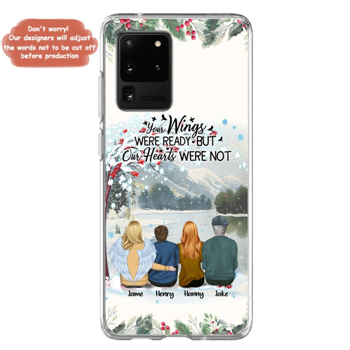 Custom Personalized Family Phone Case - Best Gift For Family - I Know Heaven Is A Beautiful Place Because They Have My Dad - Case For Iphone/Samsung