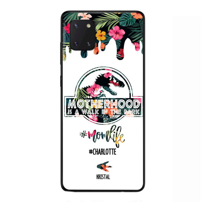 Custom Personalized Mama Dinosaur Phone Case - Best Gift For Mothers - For iPhone And Samsung Phone Case - 2QCGS1