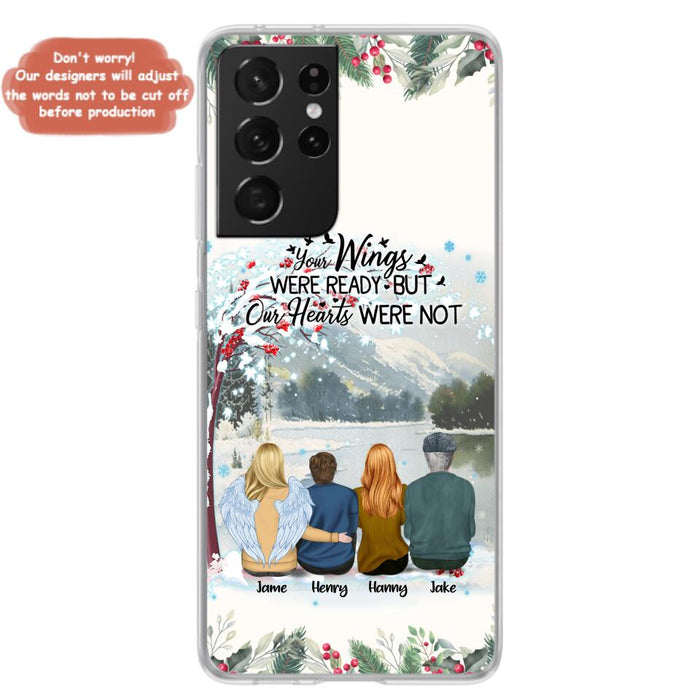 Custom Personalized Family Phone Case - Best Gift For Family - I Know Heaven Is A Beautiful Place Because They Have My Dad - Case For Iphone/Samsung