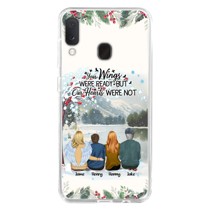 Custom Personalized Family Phone Case - Best Gift For Family - I Know Heaven Is A Beautiful Place Because They Have My Dad - Case For Iphone/Samsung