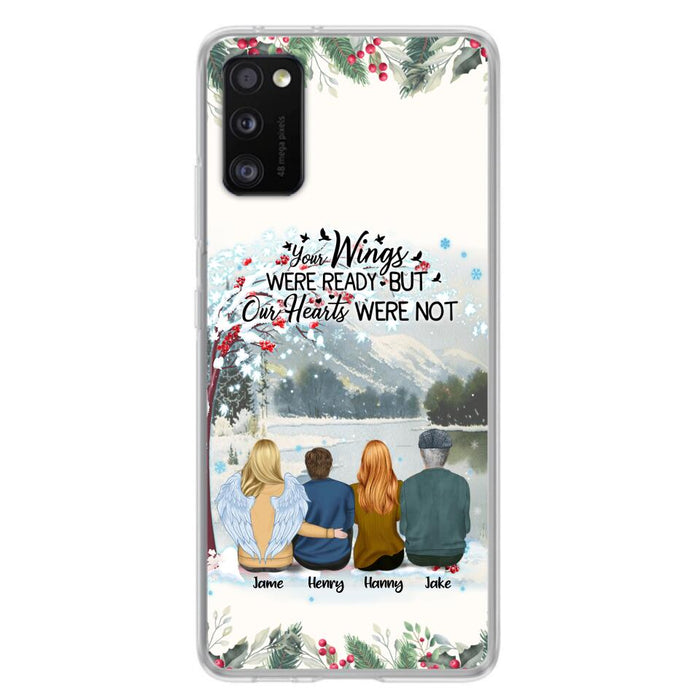 Custom Personalized Family Phone Case - Best Gift For Family - I Know Heaven Is A Beautiful Place Because They Have My Dad - Case For Iphone/Samsung